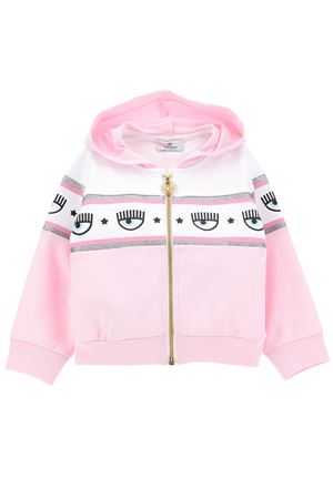 Felpa full zip con cappuccio CHIARA FERRAGNI | 53A80010400090